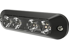 Ecco ED3704AC Directional 4 LED Surface Mount Split Color 12-24VDC Amber/White
