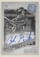 2018 Topps Gypsy Queen Auto Black & White 31/50 Zack Granite #GQA-ZG Auto 0ai2