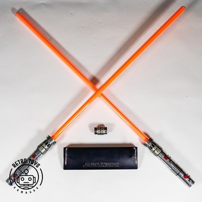 Master Replicas Force FX Darth Maul Dual Lightsaber STAR WARS Lichtschwert 2005