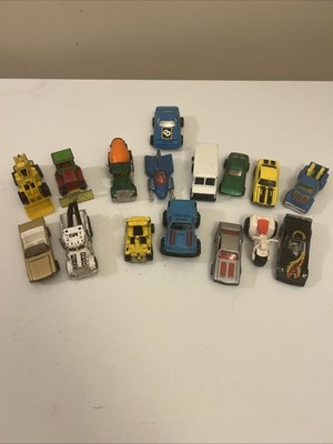 Vintage Hot Wheels-Matchbox-Schaper-Corgi-Buddy Corp Lot Of 16 70 s And 80 s