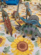 6 x Vintage Dinosaur AAA Lot Bundle Stegosaurus Triceratops Dimetrodon & Others