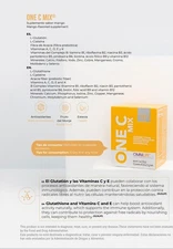 ONE C MIX OMNILIFE:ANTIOXIDANTE. VITAMONA C, A,D E & K. B COMP. B, BIOTINA, ZINC
