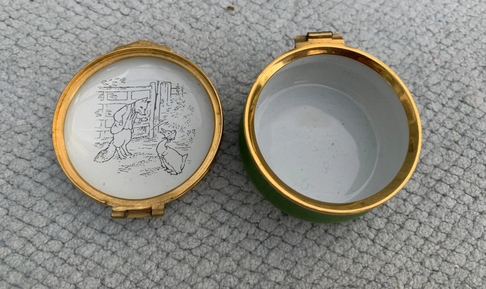 Crummles BEATRIX POTTER Enamel Round Pill Box - JEMIMA PUDDLEDUCK - Image 3 of 3