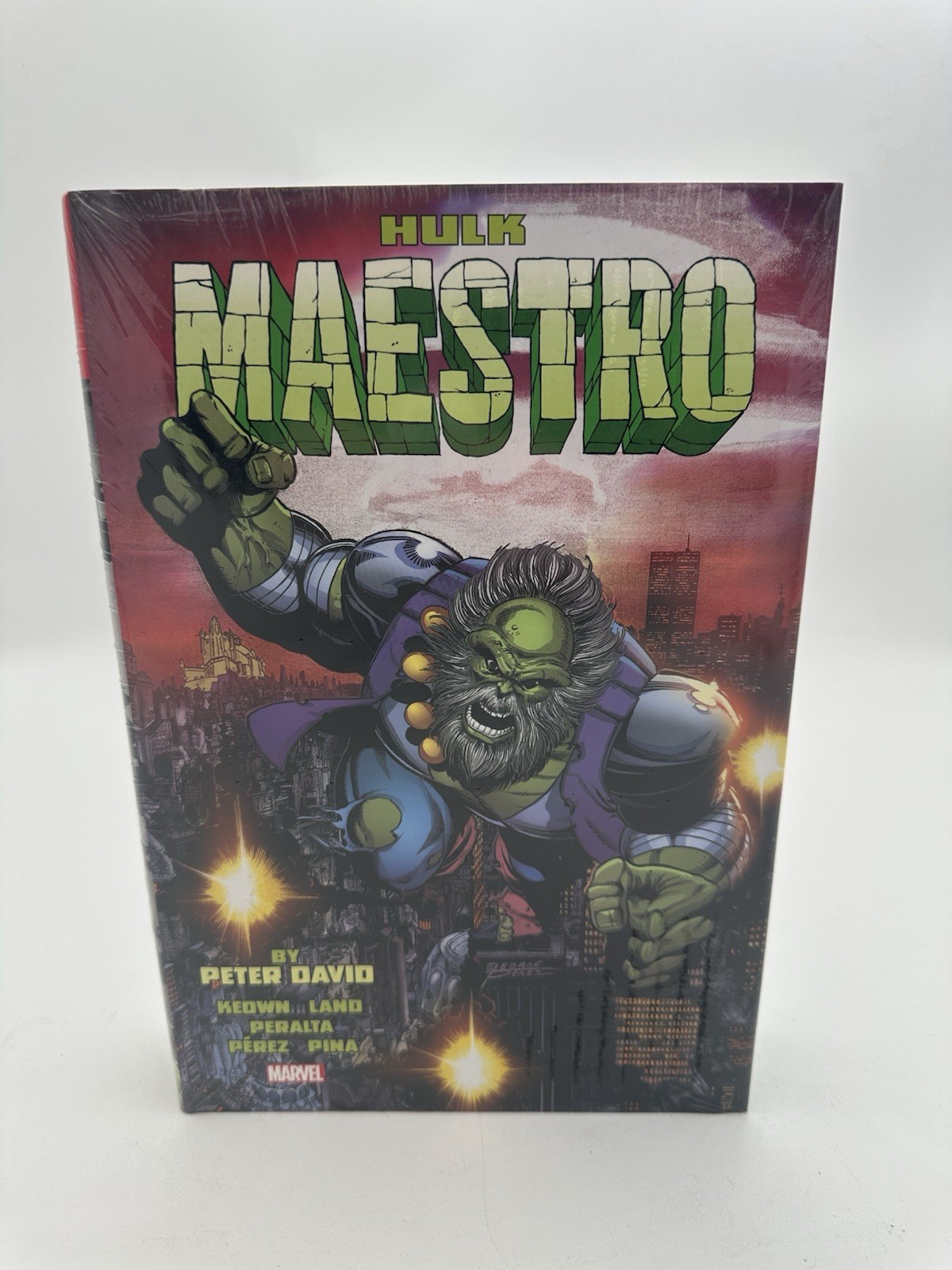 MARVEL COMICS HULK: MAESTRO BY PETER DAVID OMNIBUS HC PEREZ COVER