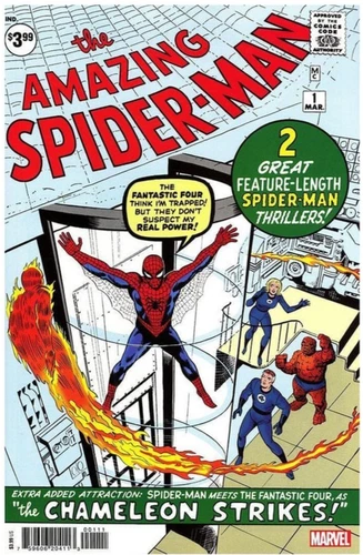 AMAZING SPIDER-MAN #1 FACSIMILE | Fantastic Four 1
