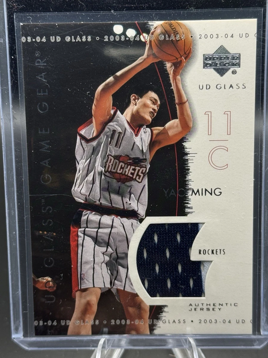 2003-04 UD Glass - Yao Ming #GG-YM for sale | eBay