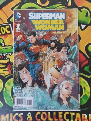 Superman & Wonder Woman #1 'Start Of New 52' Storyline DC 2013 Comic