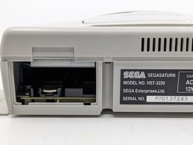 Sega Saturn White Console HST-3220 Boxed NTSC-J Japan Tested w/ Controller