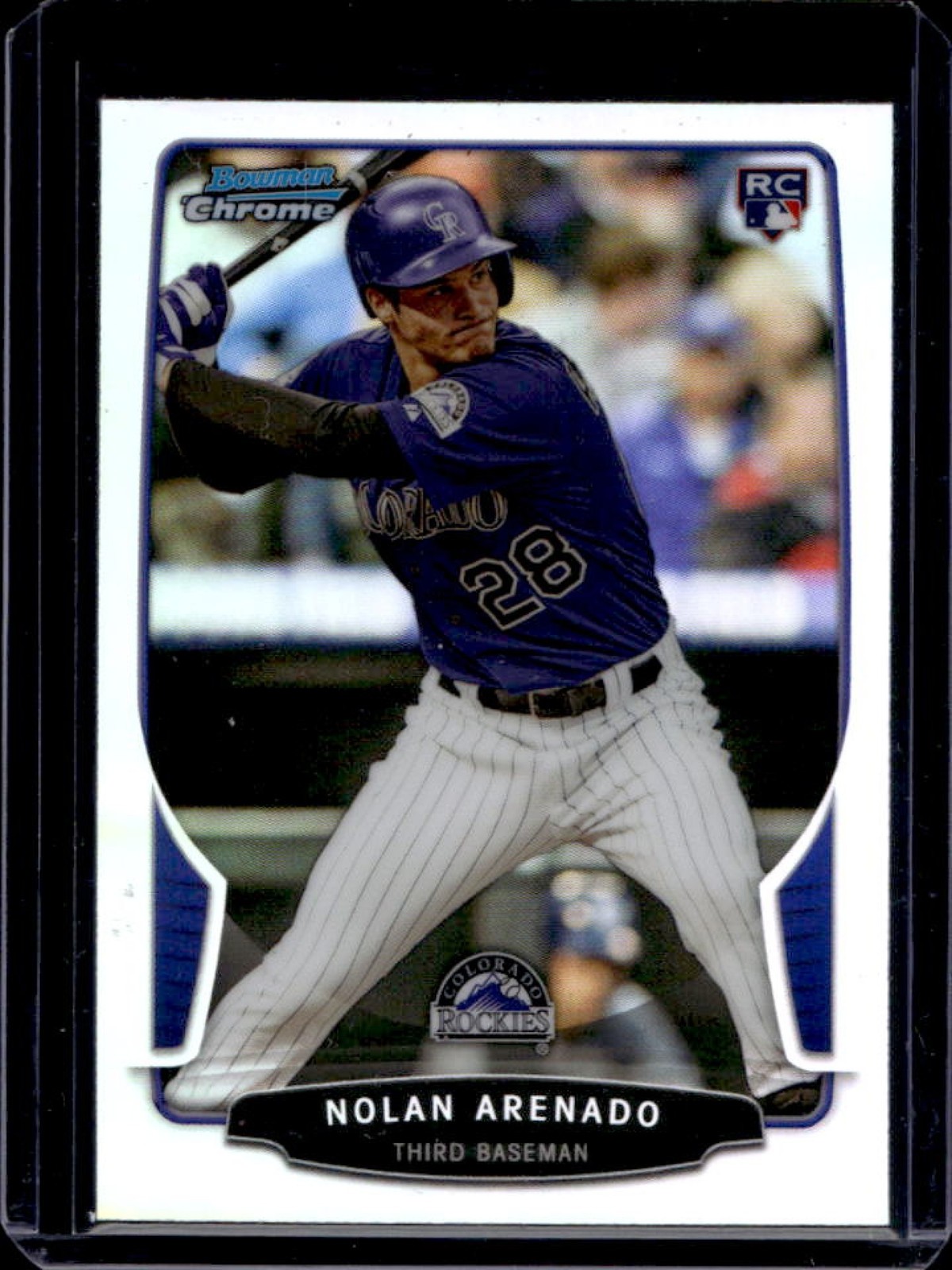 2013 Bowman Draft Picks & Prospects Nolan Arenado RC Chrome Refractor Rookie #41