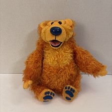 VTG 1999 Bear in the Big Blue House Talking Sniffing Plush Jim Henson Mattel