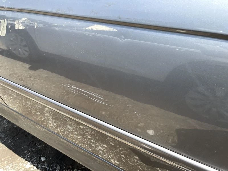 1998-2003 BMW 540i Left Driver Side Front Door Gray - Image 3 of 4