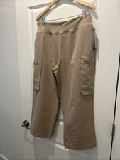 Sage Women  s Cargo Pant- Large- Tan- Inseam 25  