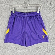Nike Kobe Lakers Purple Basketball Shorts HJ1005 547 Youth Boys Size Small