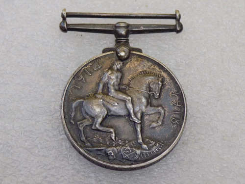WWI Full Size Silver War Medal to: 470958 PTE H. W. LEE - 12th LONDON REGIMENT