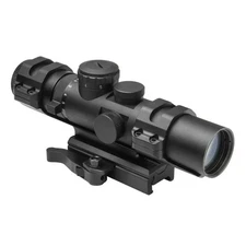 NcSTAR 2-7x 32mm XRS Scope with Modular Upper Scope Rings/Convertible Base...