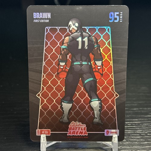 2026 Bo Jackson Battle Arena #BF-332 `BRAWN` AJ Brown Brawl Battlefoil