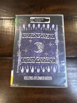 Killers of the Flower Moon Criterion Collection DVD 2 Disc Ex-Library Copy