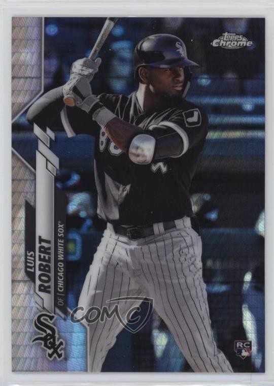 2020 Topps Chrome Prism Refractor Luis Robert #60 Rookie RC