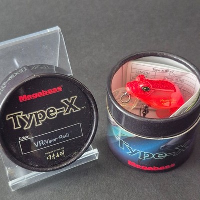 Megabass ito TYPE-X VIPER RED UNUSED