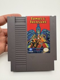 Tombs & Treasure Nintendo NES Authentic Cartridge Only - Rare! Tested!