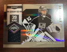 2010-11 PANINI Limited Banner Season Materials 37/50 Jonathan Quick #13
