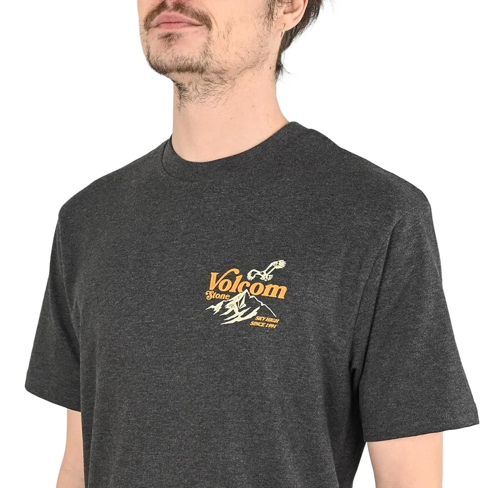 Volcom Back Country T-Shirt S/S - Nero Heather - Immagine 4 di 4