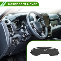 Dashboard-Abdeckung FüR Ram 3500 2019-2025 Ohne Hud Polyester Grau 1 StüCk