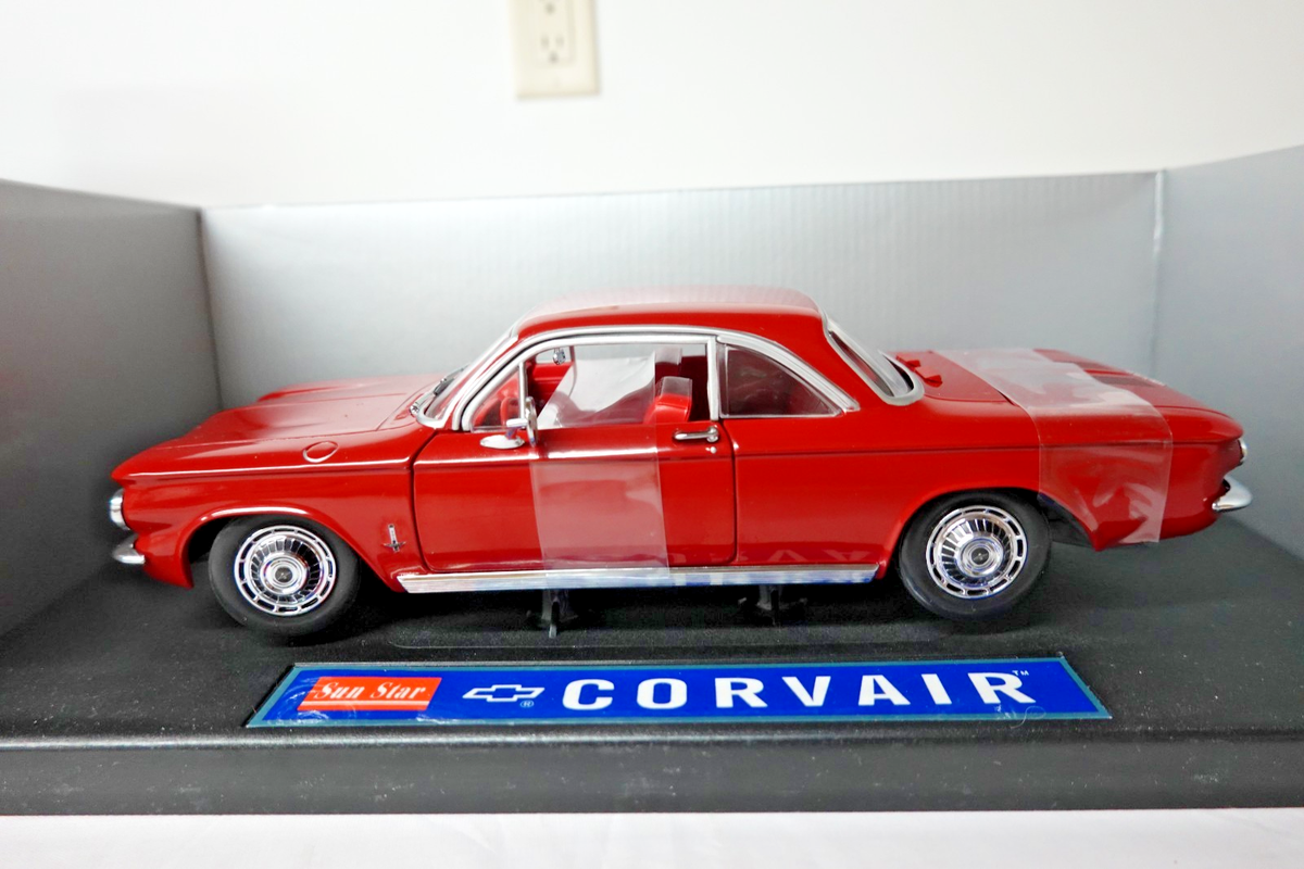 シボレー コルベア '1963 1/18 ダークターコイズ SUNSTAR 激レア 美品
