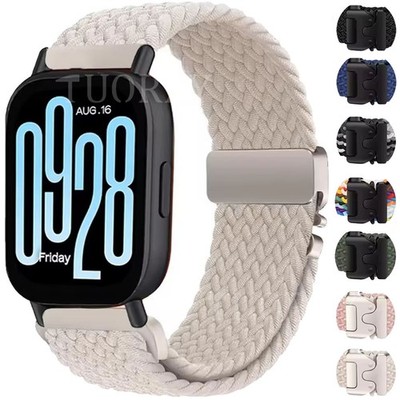 Braided Nylon Armband für Xiaomi Redmi Watch 5 Active 5 Lite / 3 Active 3 Lite