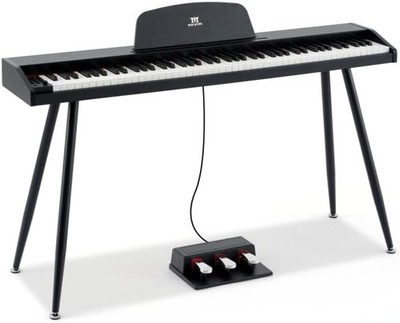 88 Tasten Klavier Keyboard für Anfänger, Full-Size Digitalpiano 88 halbgewichtet