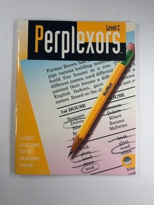 MindWare Perplexors Level C   Critical Thinking and Logic Puzzle Workbook for ..