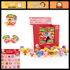 12-Pack Strawberry Shortcake Cheebee Blind Bag Mystery Figures - 24 Sweet Scente