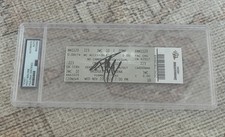 Post Malone Signed Autograph CMA Awards Ticket Stub Country Music Awards PSA DNA