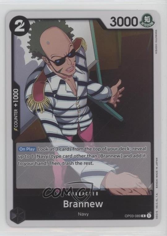2023 One Piece Card Game: Pillars of Strength OP03 R Brannew #OP03-089