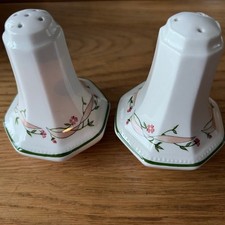 🌸 NEW 1 x Cruet Set Salt And Pepper Vintage Johnson Brothers Eternal Beau