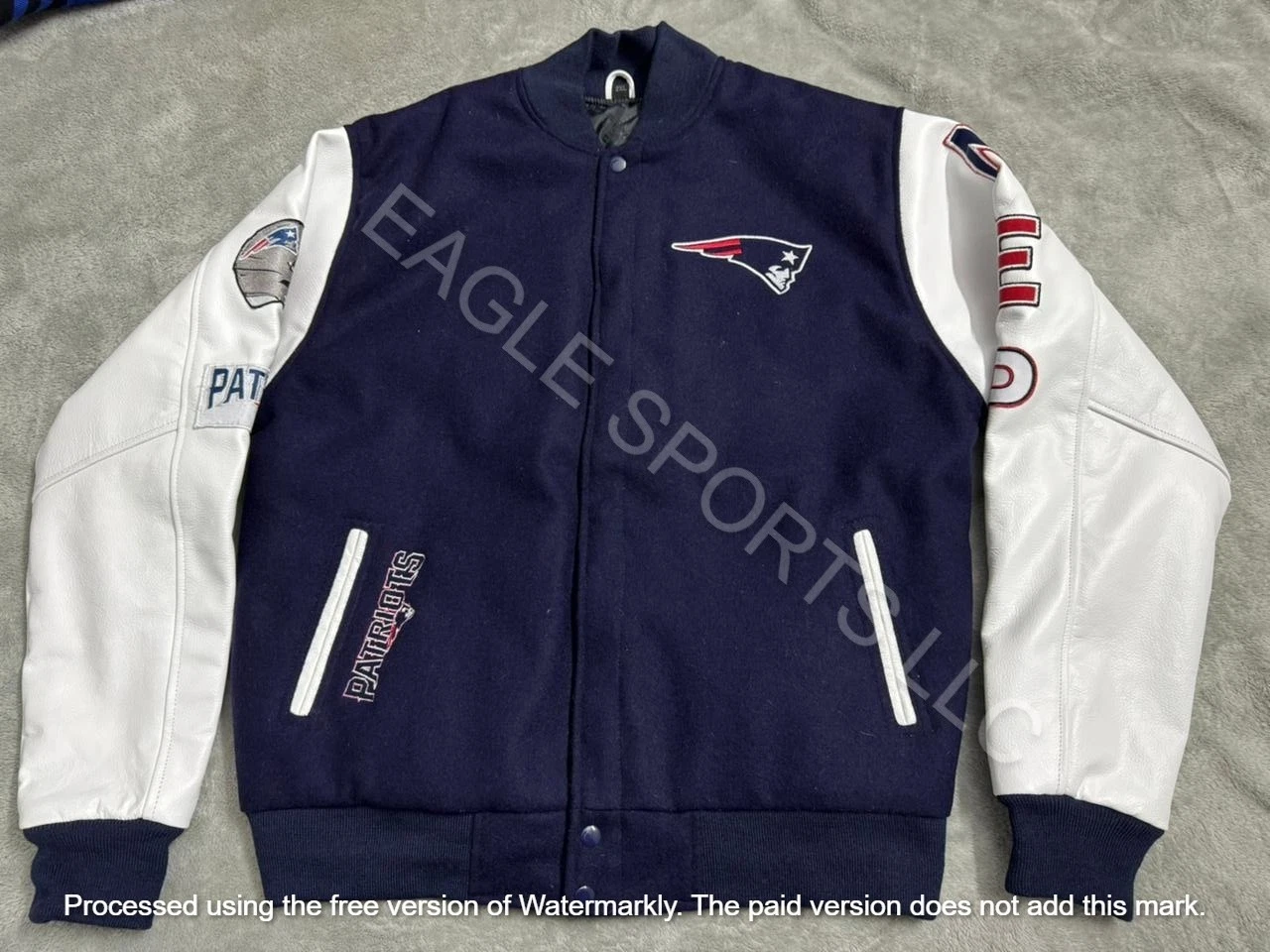 New England Patriots Varsity Jacket