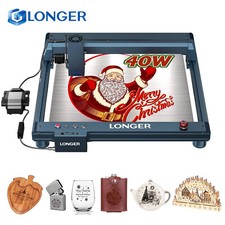 LONGER B1 40W Laser Engraver w/Air-Assist 36000mm/min Cutting Engraving Machine