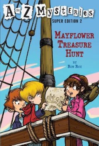 Ron Roy A to Z Mysteries Super Edition 2: Mayflower Treasure Hunt (Tascabile)