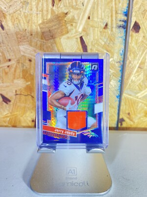 2023 Donruss Optic Jerry Jeudy Threads Patch #DT-JJE Denver Broncos