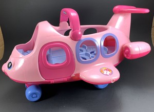 fisher price airplane pink