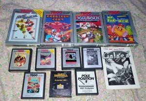rare atari 7800 games
