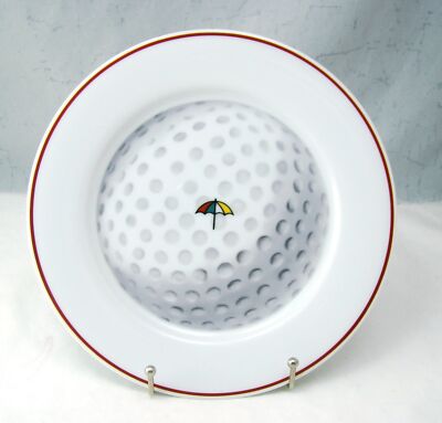 Noritake Arnold Palmer Kollektion Salatplatte(n) 8 1/4 in Multicolor EXCELLENT