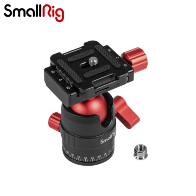 SmallRig Panoramic Tripod Ball Head Arca Swiss Ballhead for Tripod Monopod -3034