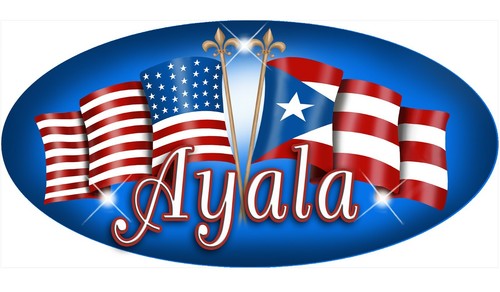 USA Puerto Rican Einheit Flaggen Mega Groß Vinyl Aufkleber Sticker Oval Rico Latino - Bild 13 von 16