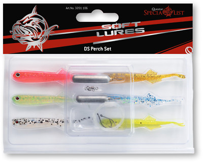 Quantum Dropshot Barsch Set - Dropshotrig  Barschangeln Angelset