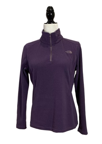 Quarter Zip Fleece Base Layer Purple | eBay