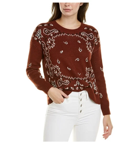 Madewell bandana pullover best sale sweater