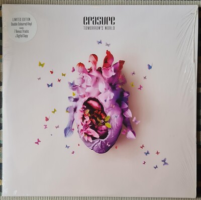 Erasure   Tomorrow's World - 2 X Vinyl, LP Limited Edition Lilac