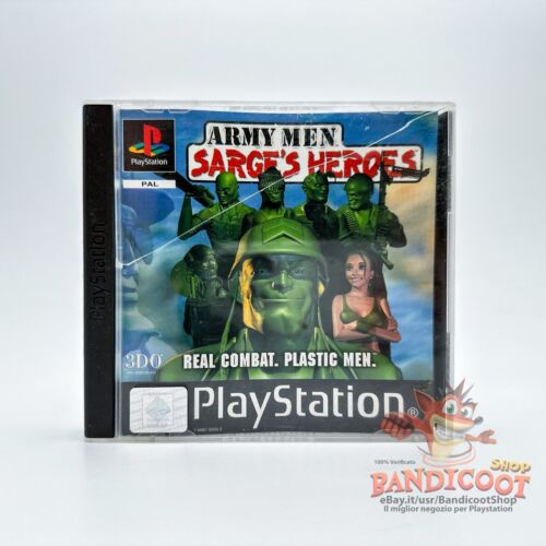 Army Men: Sarge's Heroes 🔫 English Version 🇬🇧 PS1 Sony Playstation 1 - Afbeelding 1 van 17