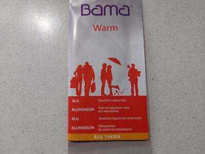 winter warme Schuheinlagen Thermo BAMA ALU THERM 